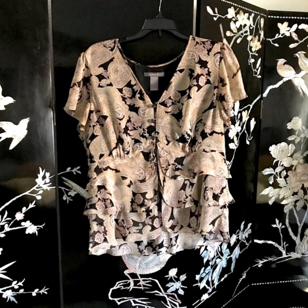 🐪 crystal button top